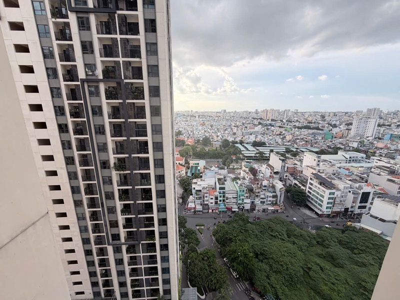 H&igrave;nh ảnh view xuống th&agrave;nh phố